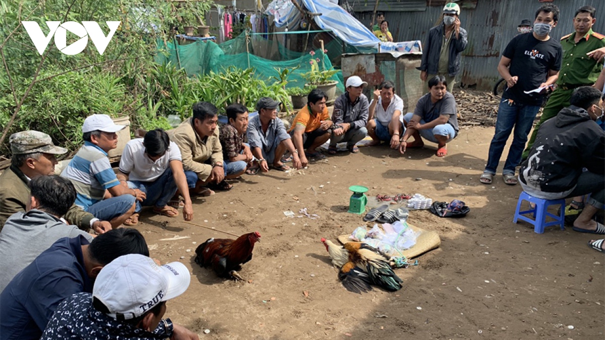 14 nguoi bi bat giu tren soi ga hinh anh 1