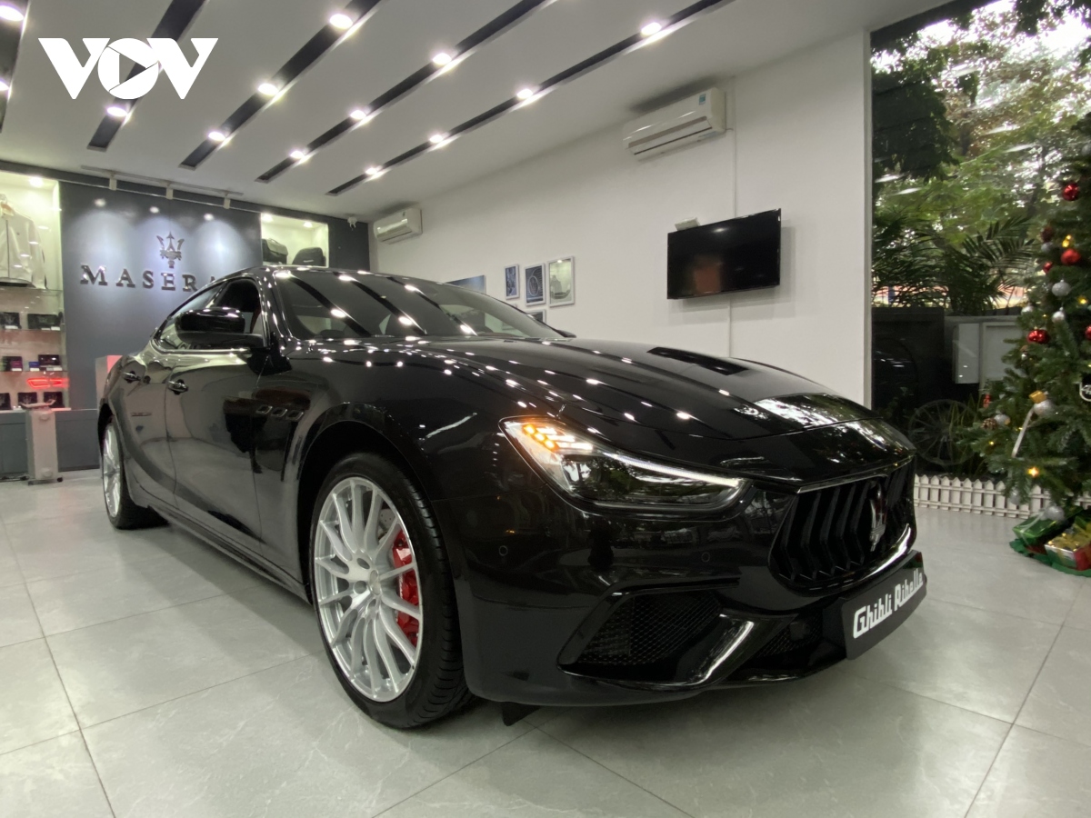 can canh maserati ghibli ribelle vua xuat hien tai ha noi hinh anh 1