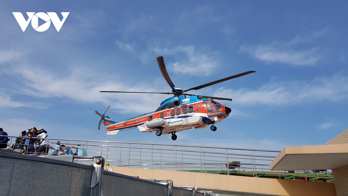 Bệnh viện quân y 175 sẽ có trực thăng Melicopters để cấp cứu ngư ...