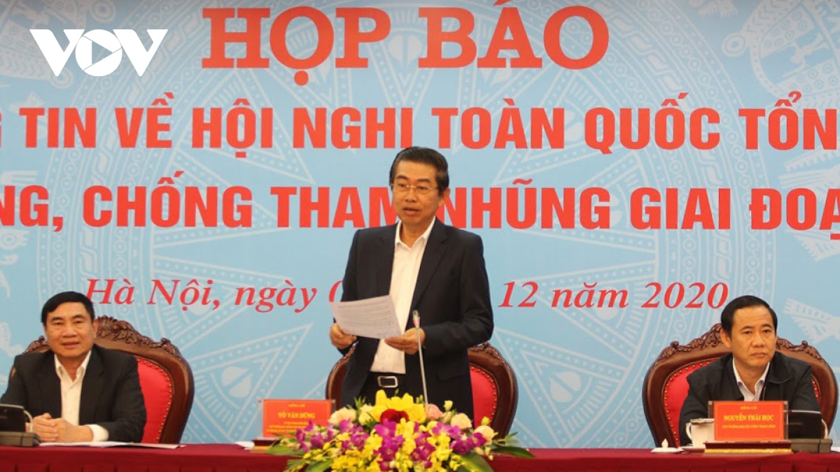 hoi nghi toan quoc tong ket cong tac phong, chong tham nhung se co 5000 nguoi theo doi hinh anh 1