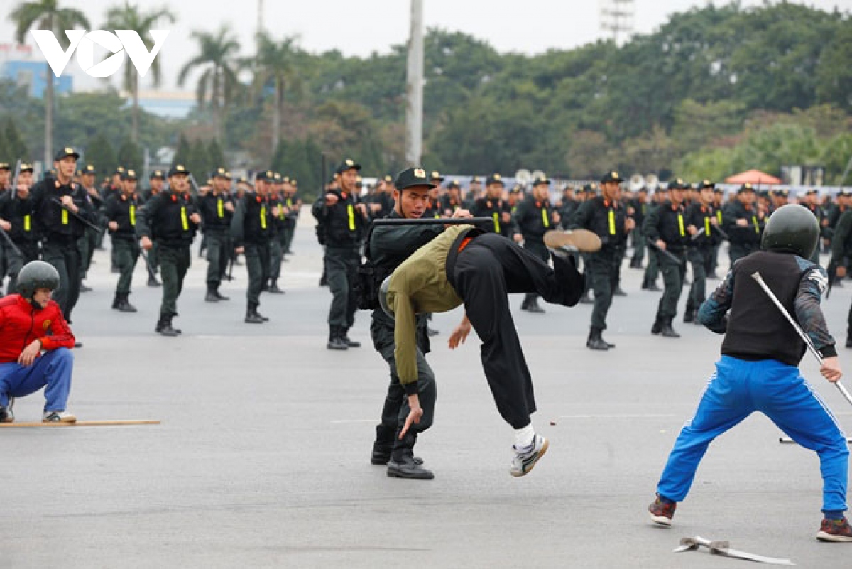 thuong truc ban bi thu tran quoc vuong du le xuat quan va dien tap bao ve Dai hoi Dang 13 hinh anh 4