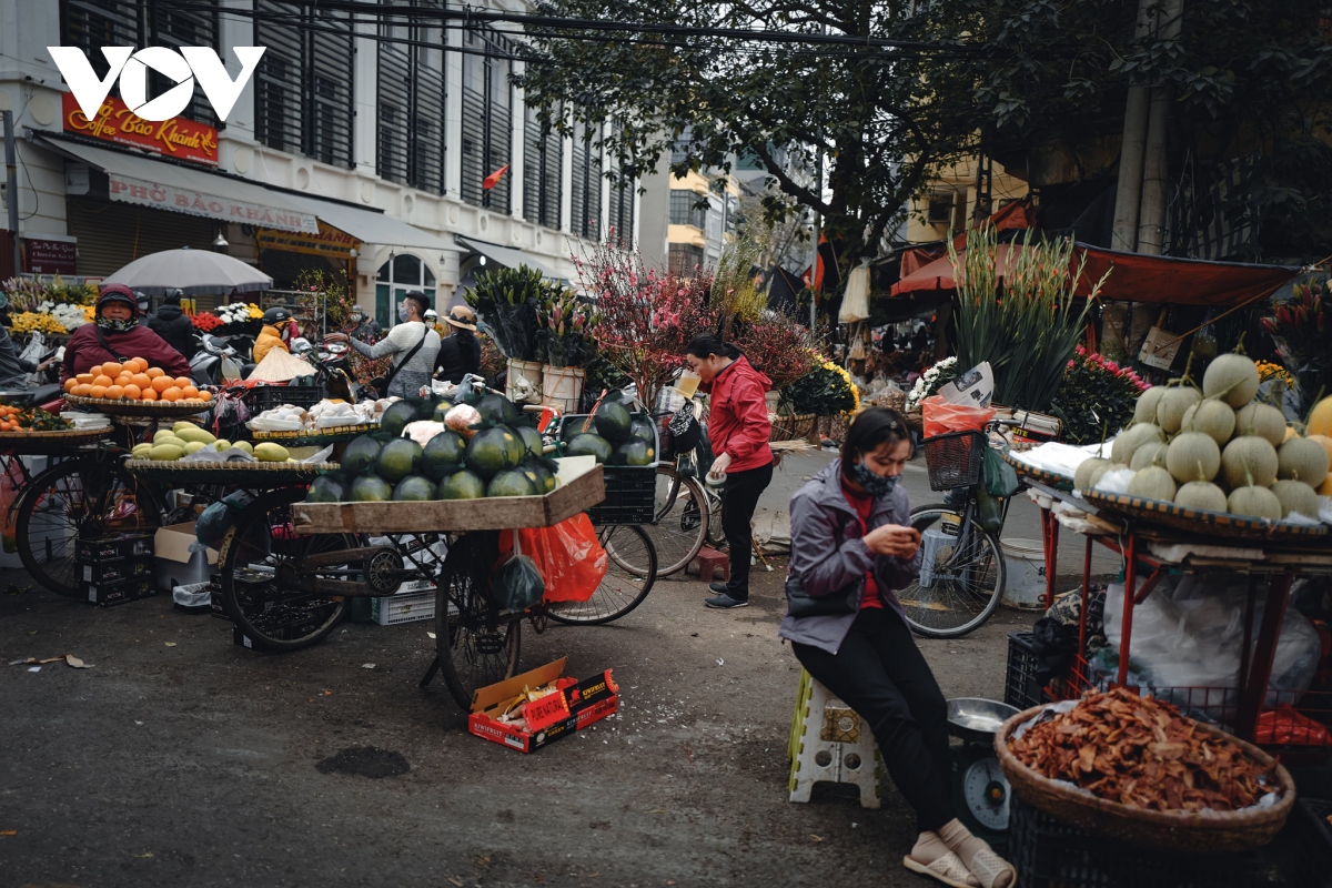 khoanh khac duong pho binh di dam chat ha noi nhung ngay giap tet hinh anh 6