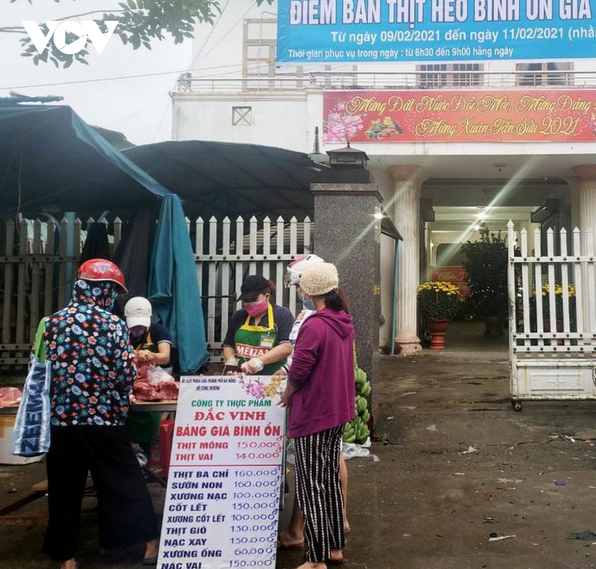 Da nang to chuc 16 diem ban thit lon binh on gia dip tet hinh anh 2