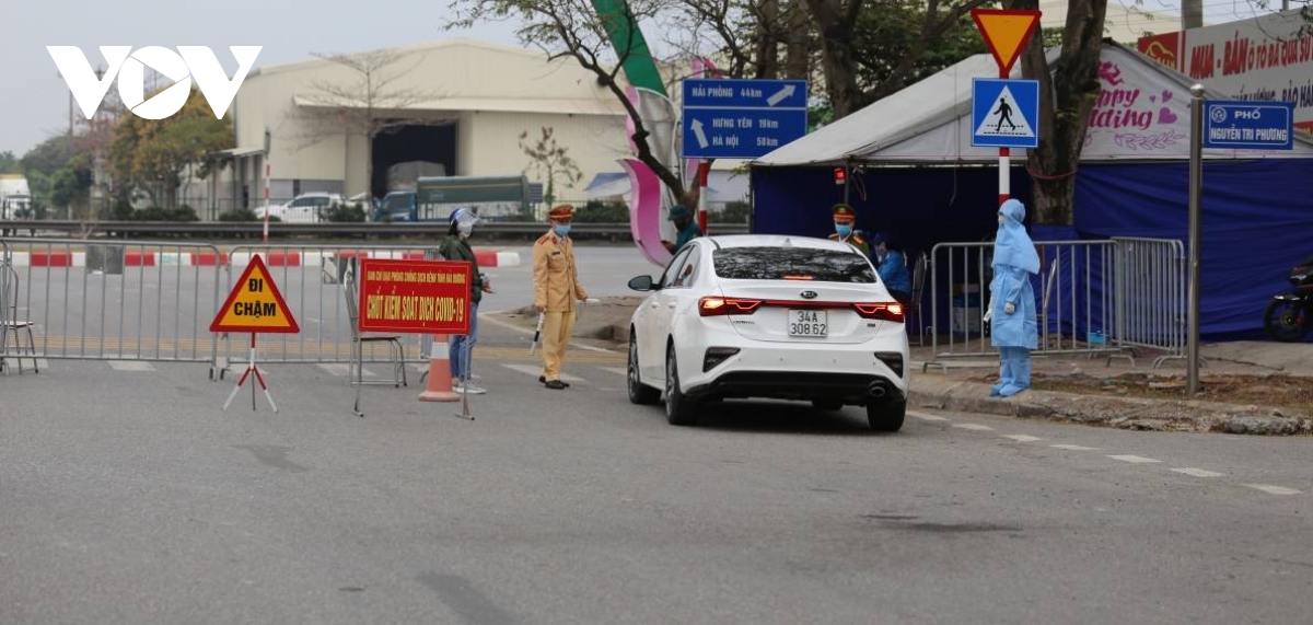 Hai Duong rolls out hundreds of quarantine checkpoints for COVID-19 control