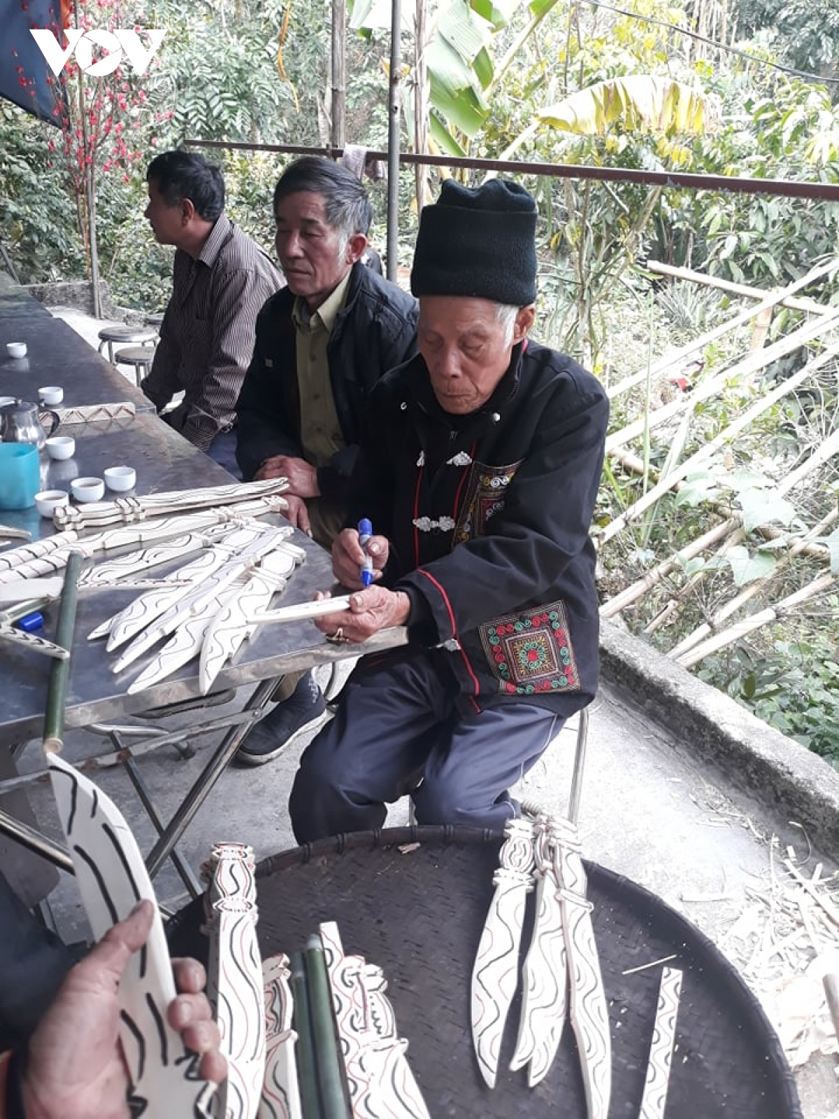 nhiang cham dao - Doc dao nghi le tet nhay cua nguoi dao quan chet phu tho hinh anh 2