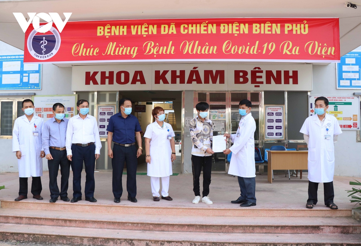 mot trong 3 benh nhan mac covid-19 o Dien bien khoi benh hinh anh 1