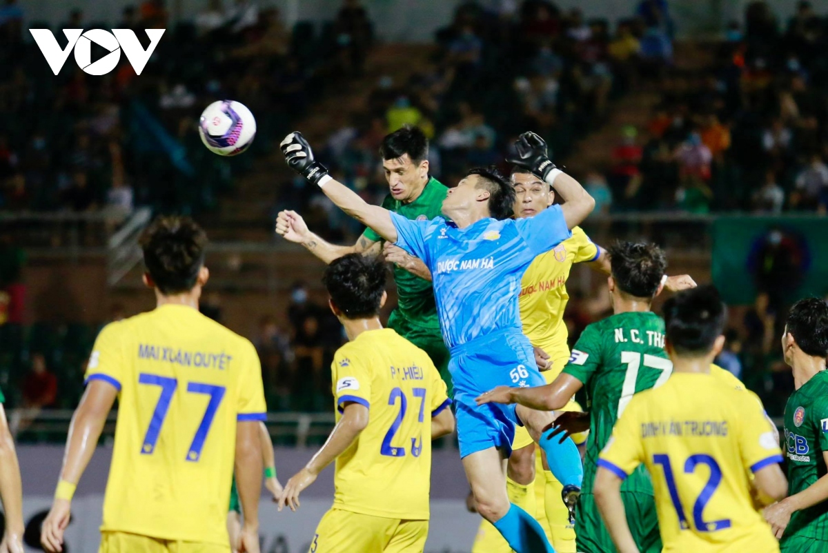 v-league 2021 nam Dinh, viettel, than quang ninh ca khuc khai hoan hinh anh 3