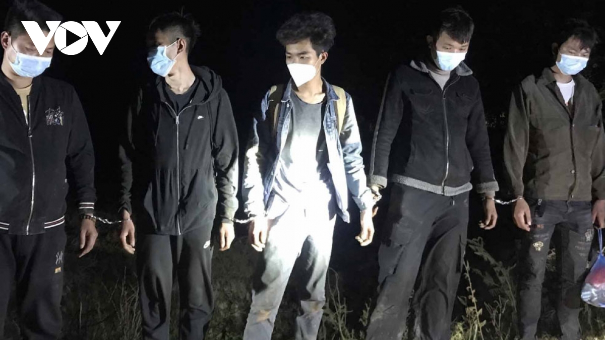 Five Chinese nationals arrested after illegally entry attempt