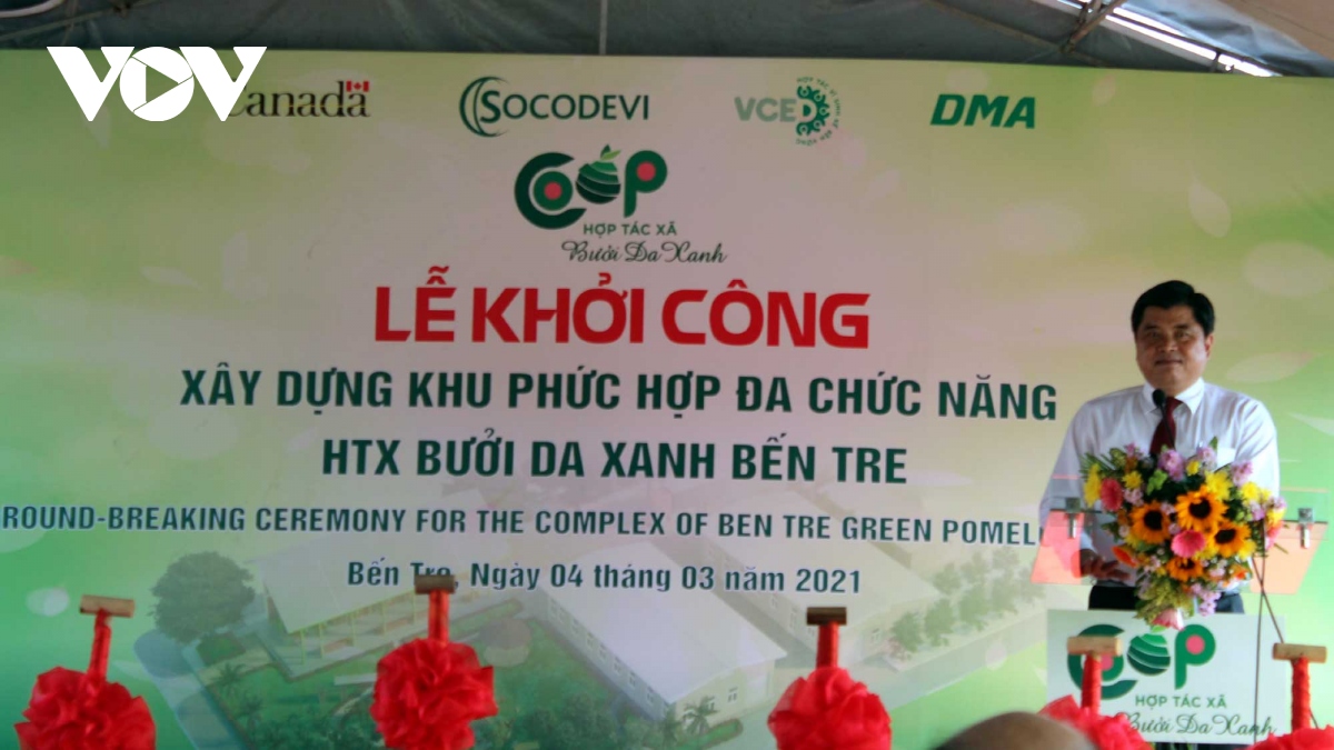 hon 14 ty dong xay khu phuc hop da nang che bien buoi da xanh tai ben tre hinh anh 1