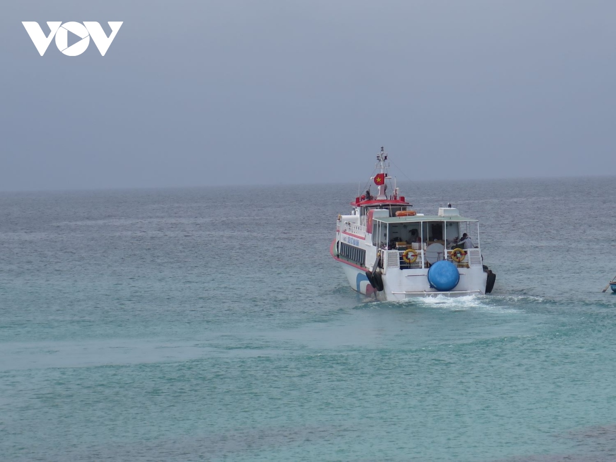 quang ngai va Da nang thong nhat mo tuyen duong thuy Da nang- ly son hinh anh 2