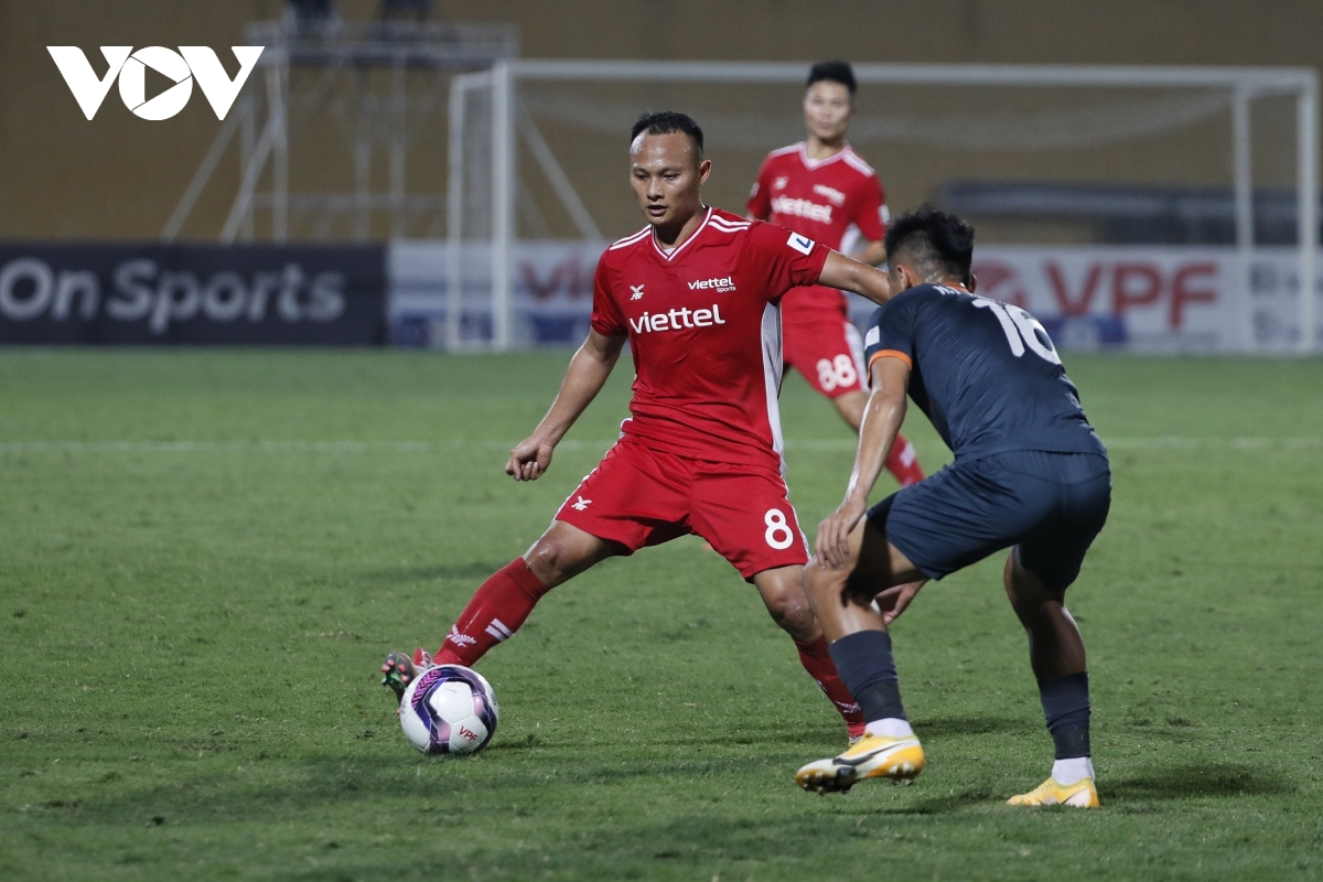 chum anh que ngoc hai ghi ban dau tien, viettel da biet thang o v-league hinh anh 5