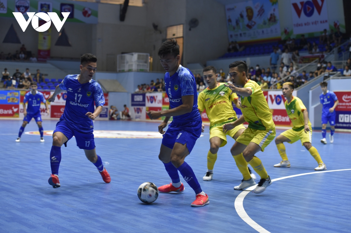 ngay thi dau thu 2 giai futsal hdbank vDqg 2021 tan hiep hung 3 - 1 cao bang hinh anh 5