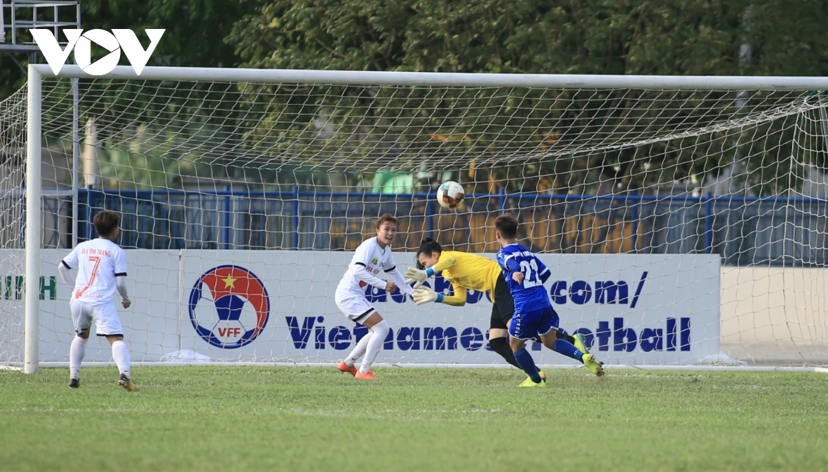 khoi tranh giai bong da nu cup qg 2021 ha noi 1 gay that vong hinh anh 7