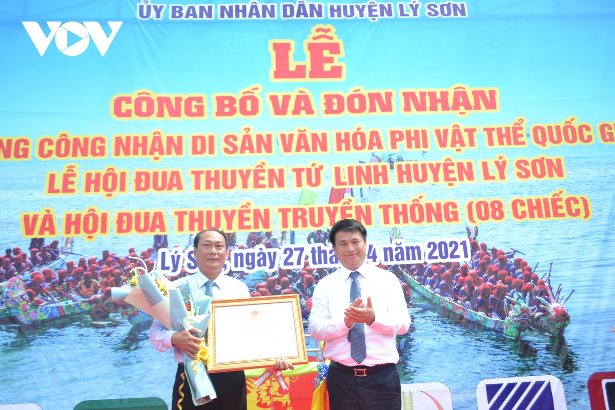 ly son don bang di san van hoa phi vat the quoc gia le hoi dua thuyen tu linh hinh anh 1