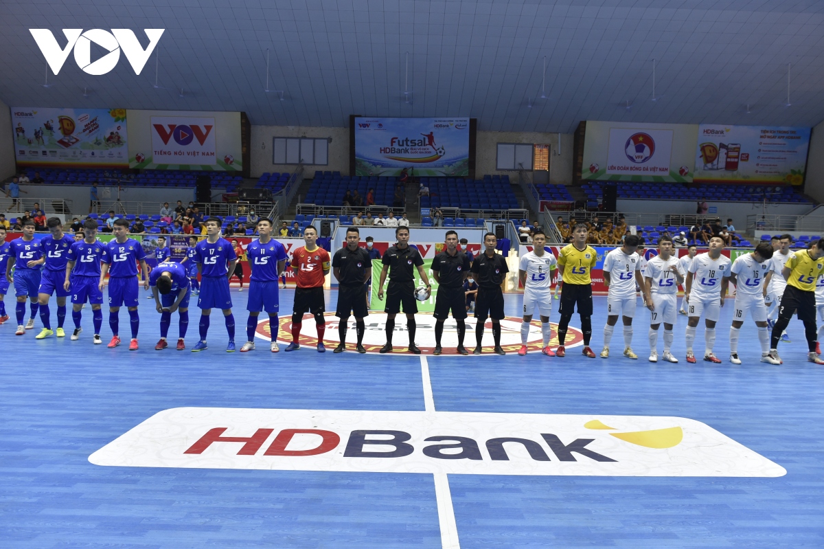 soi dong ngay khai mac giai futsal hdbank vDqg 2021 hinh anh 2