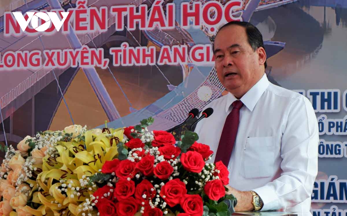 khanh thanh cay cau dau tien cua tinh an giang duoc thi tuyen kien truc hinh anh 2