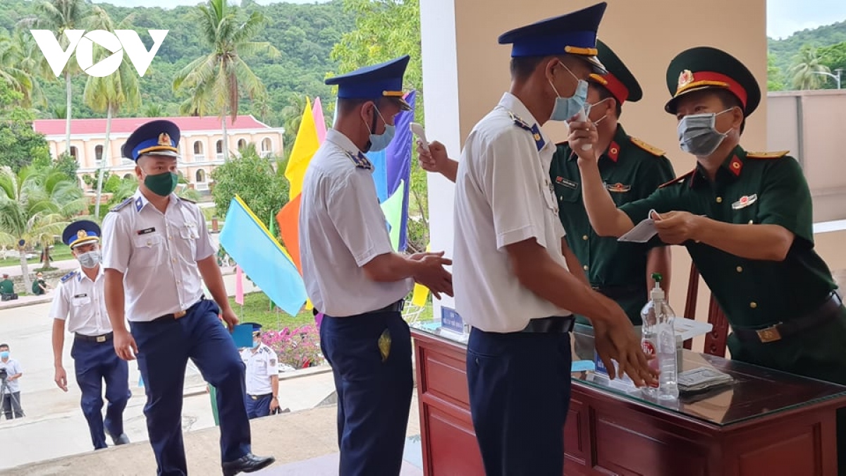 luc luong vu trang cac tinh kien giang, ca mau, hau giang bau cu som hinh anh 1