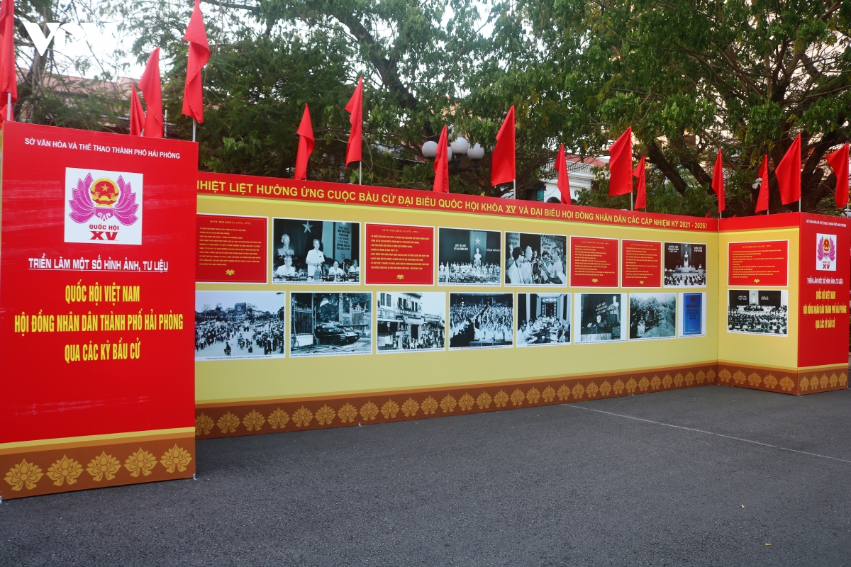 hai phong ruc ro trong ngay bau cu dai bieu quoc hoi va dai bieu hDnd hinh anh 4