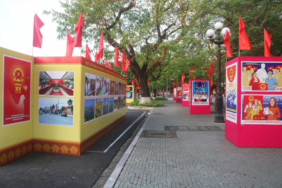 hai phong ruc ro trong ngay bau cu dai bieu quoc hoi va dai bieu hDnd hinh anh 6