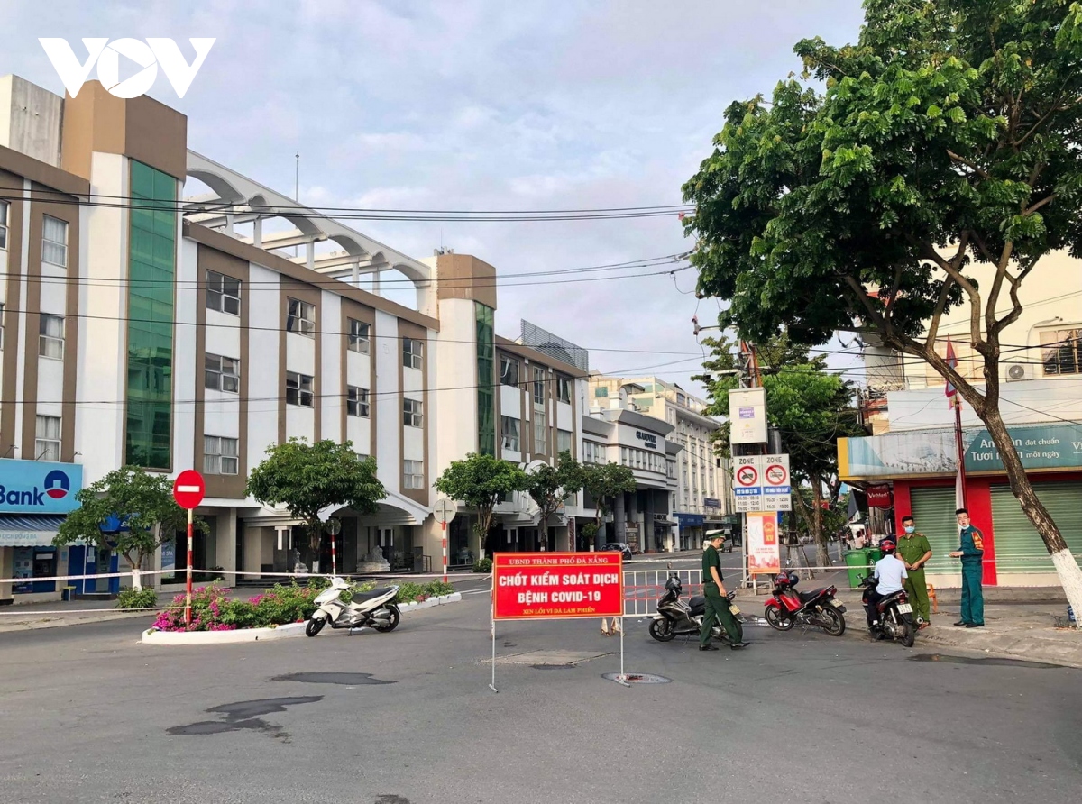 Da nang khoanh vung 2 khu vuc lien quan den ca nghi mac covid-19 hinh anh 1