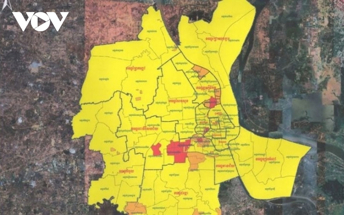 thủ đô phnom penh campuchia ngày đầu dỡ bỏ lệnh phong tỏa vì covid-19 hình ảnh 2 thu do phnom penh campuchia ngay dau do bo lenh phong toa vi covid-19 hinh anh 2