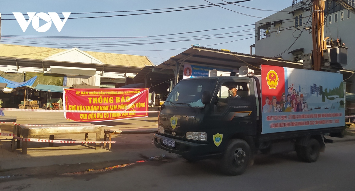 Da nang tam dung hoat dong, phun khu khuan cho hoa khanh nam hinh anh 1