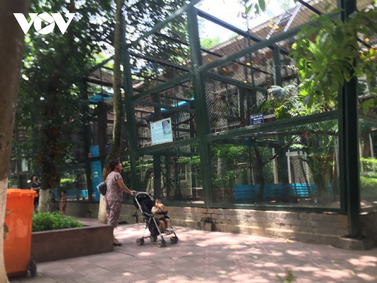 Công viên ở Hà Nội đồng loạt đóng cửa phòng chống dịch Covid-19 - Ảnh 19.