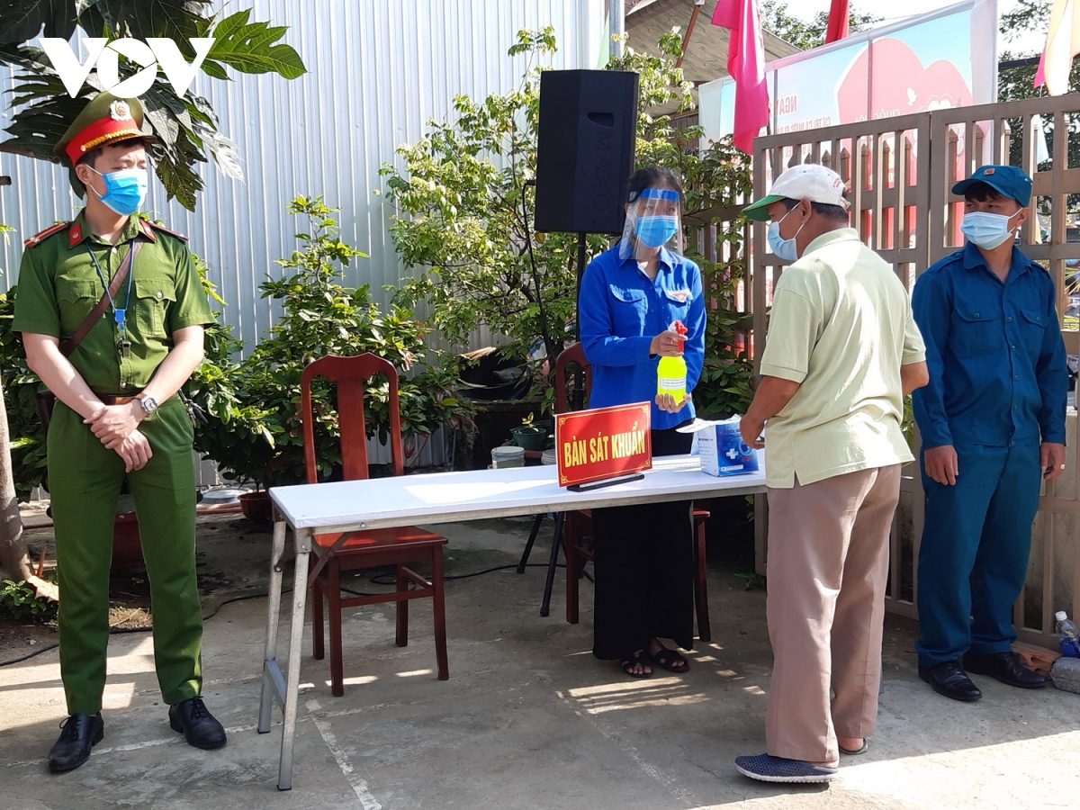 Da nang quyet tam giu an ninh trat tu va an toan dich benh cho ngay bau cu hinh anh 2