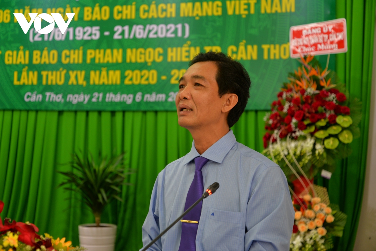 vov Dbscl dat giai nhat giai bao chi phan ngoc hien lan thu xv nam 2021 hinh anh 1