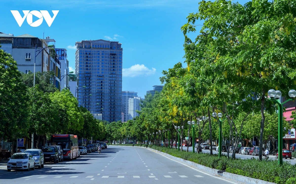 Đường phố hà nội thông thoáng, chỉ số về không khí tốt hình ảnh 12 Duong pho ha noi thong thoang, chi so ve khong khi tot hinh anh 12