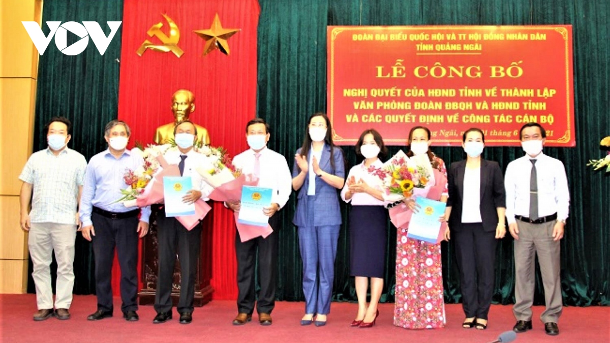 thanh lap van phong Doan Dbqh va hDnd tinh quang ngai hinh anh 1