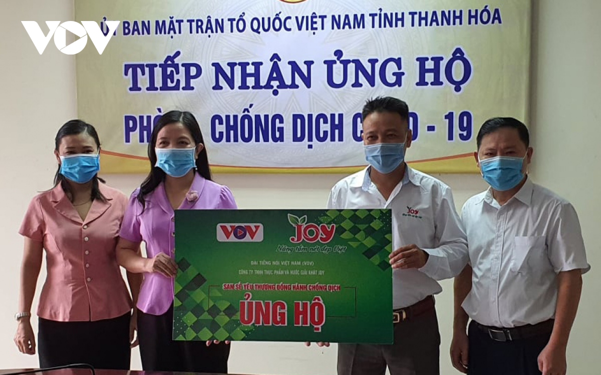 vov trao qua ung ho thanh hoa phong chong dich covid-19 hinh anh 1