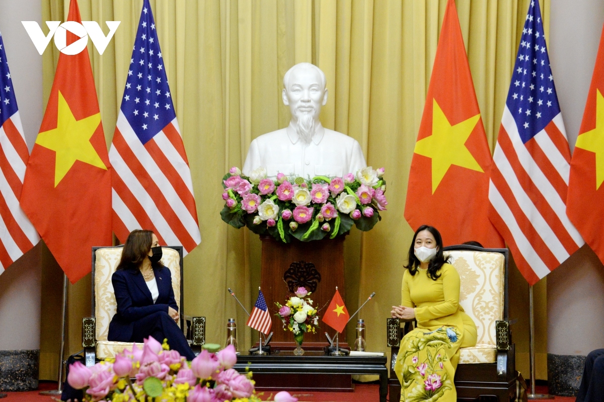 vietnamese vice president welcomes her us counterpart in hanoi picture 3