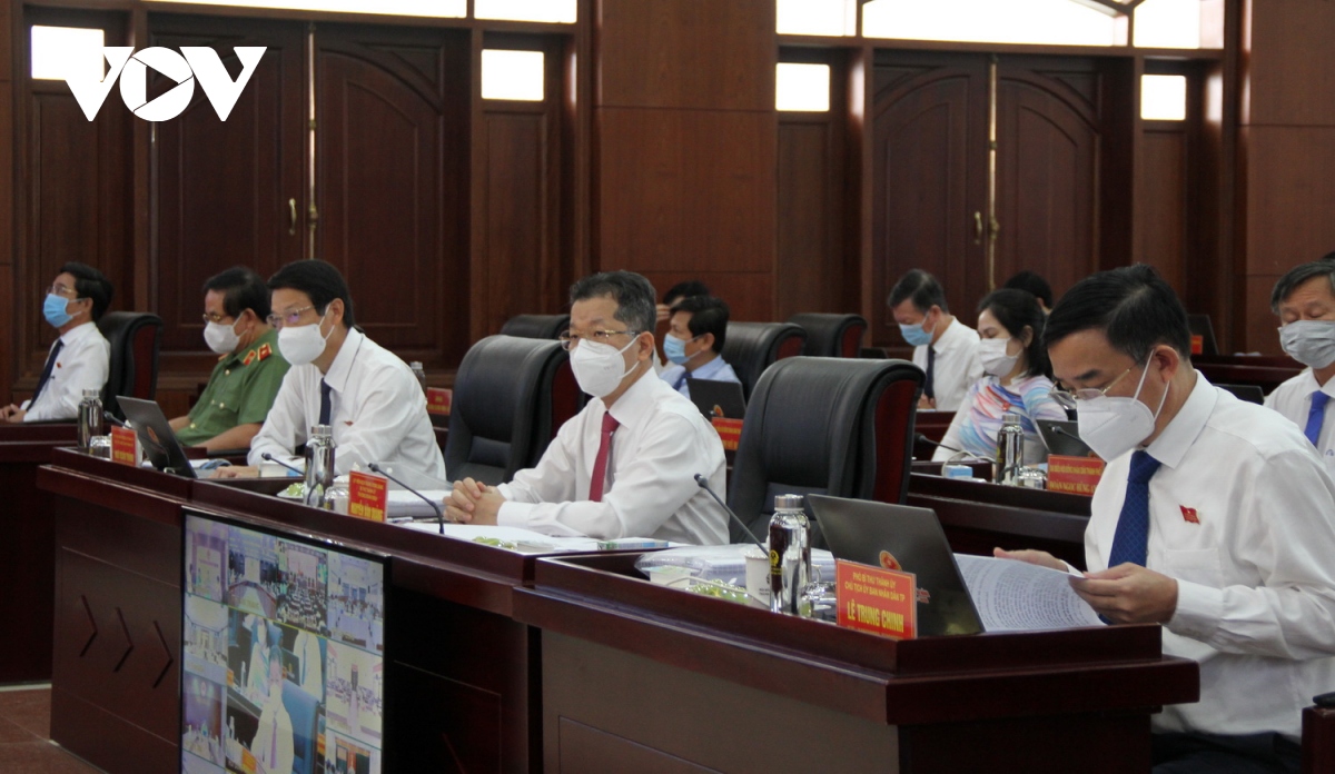 5 đại biểu HĐND Đà Nẵng họp trực tuyến từ khu cách ly
