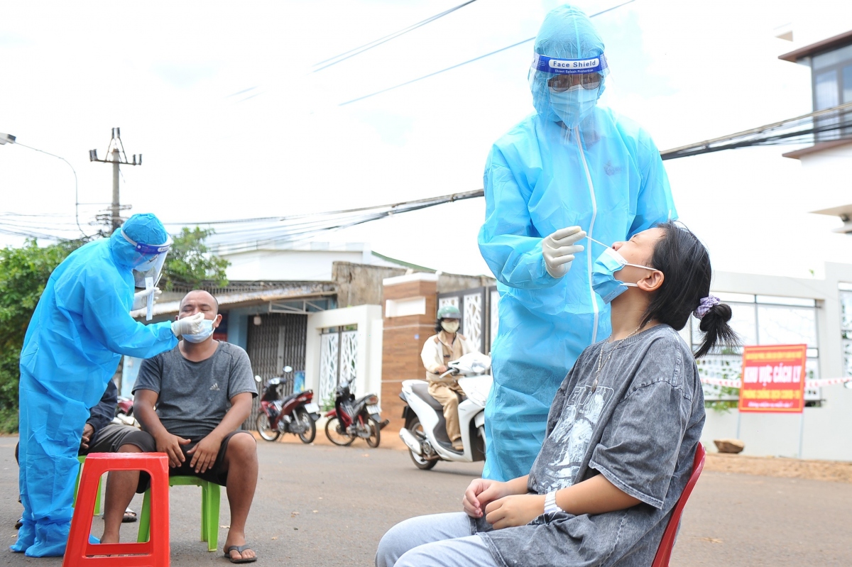 nhieu ca cong dong, Dak lak len phuong an test nhanh cho nguoi dan buon ma thuot hinh anh 1