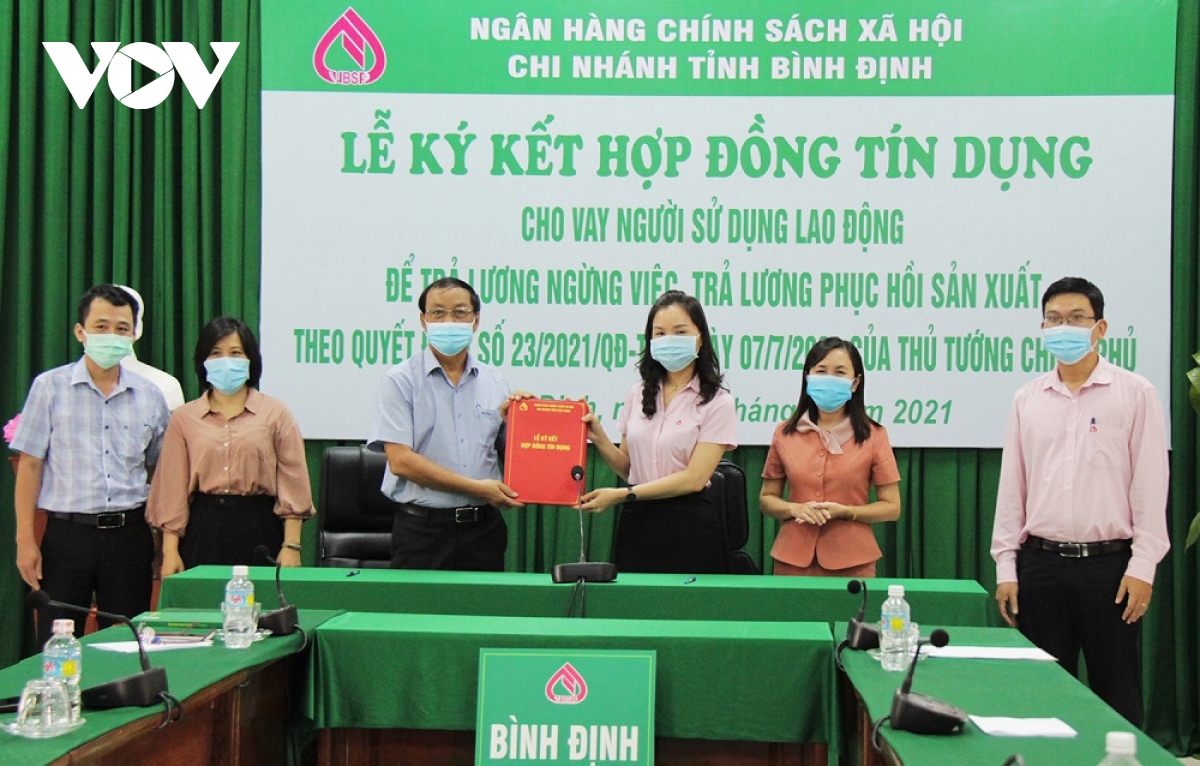 nhieu doanh nghiep o binh Dinh duoc vay tien tra luong nguoi lao dong hinh anh 1