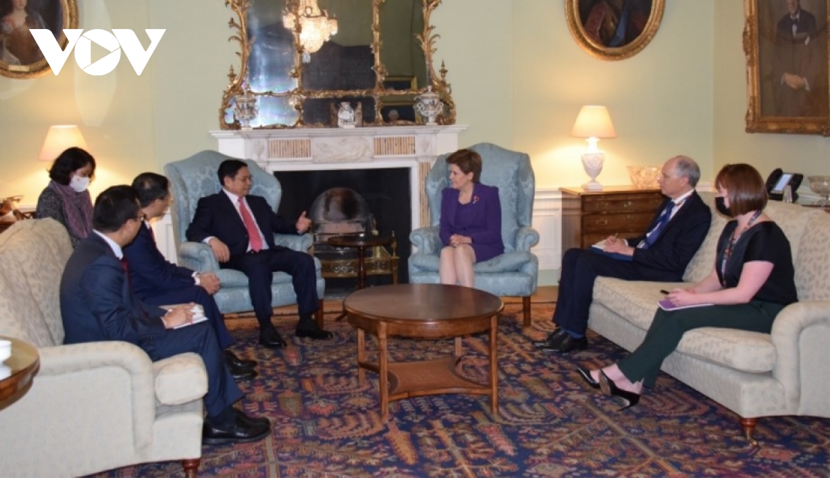 Government chief meets with First Minister of Scotland