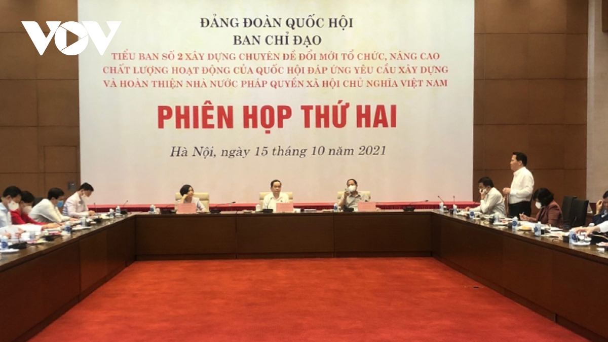 Dang Doan quoc hoi thao luan chuyen de ve xay dung quoc hoi chuyen nghiep hinh anh 1