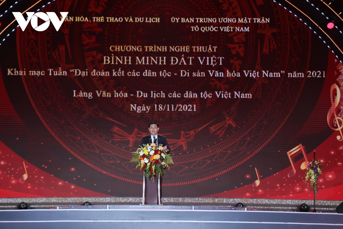 toan canh khai mac tuan Dai doan ket cac dan toc di san van hoa viet nam nam 2021 hinh anh 2