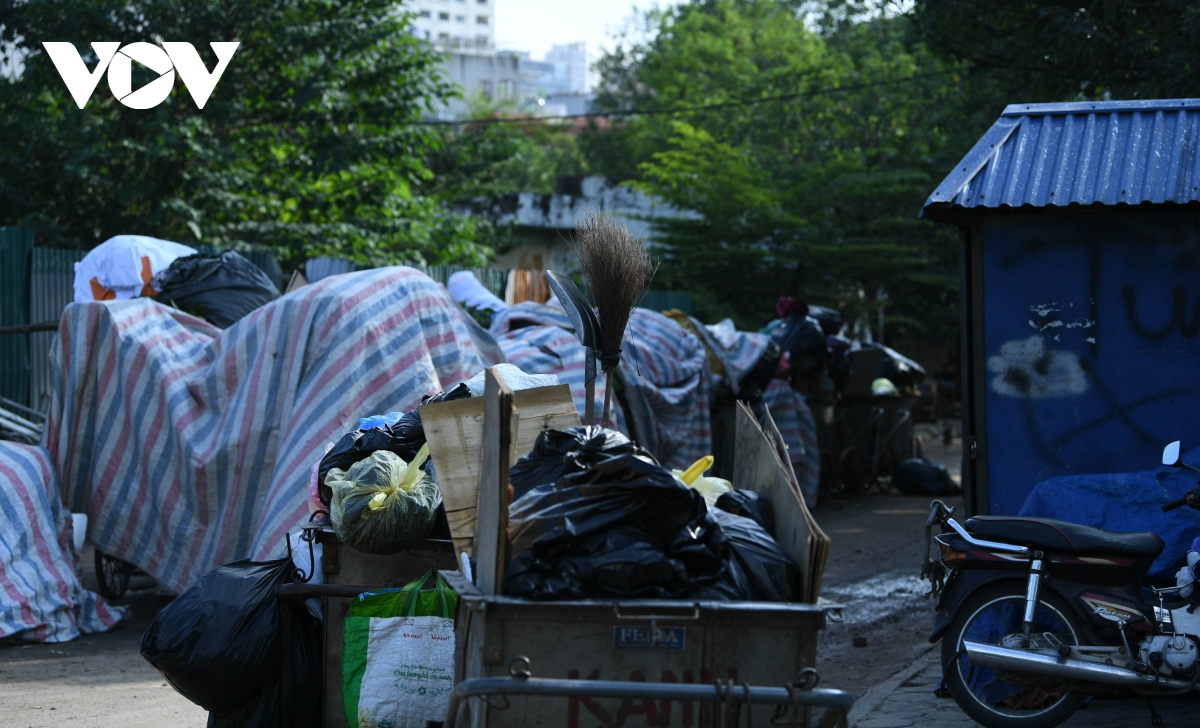 bai rac nam son dung tiep nhan, rac thai lai un u tai noi thanh ha noi hinh anh 15