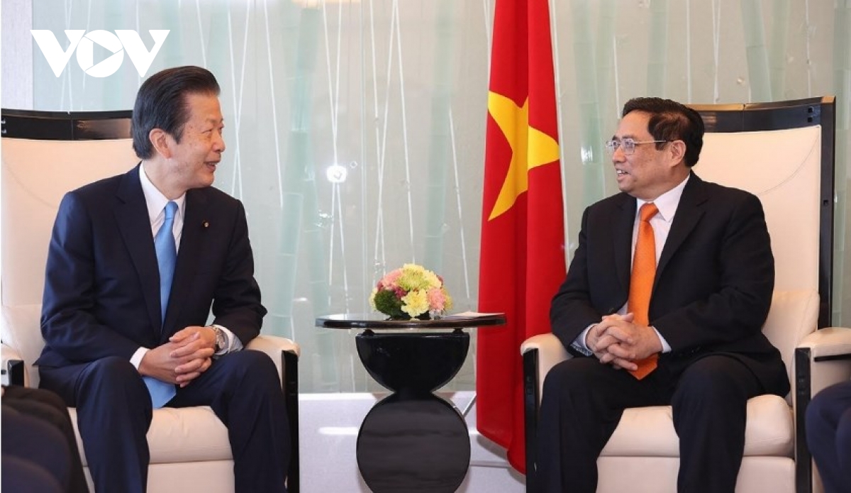 PM Chinh meets Japanese Party representatives