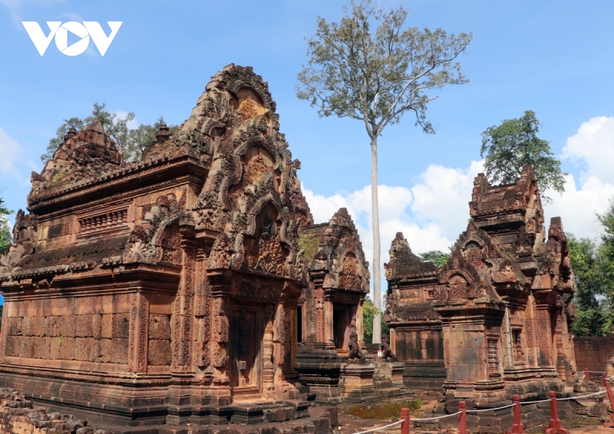 ngoi den banteay srei cua nhung nu chien binh de che angkor campuchia hinh anh 4