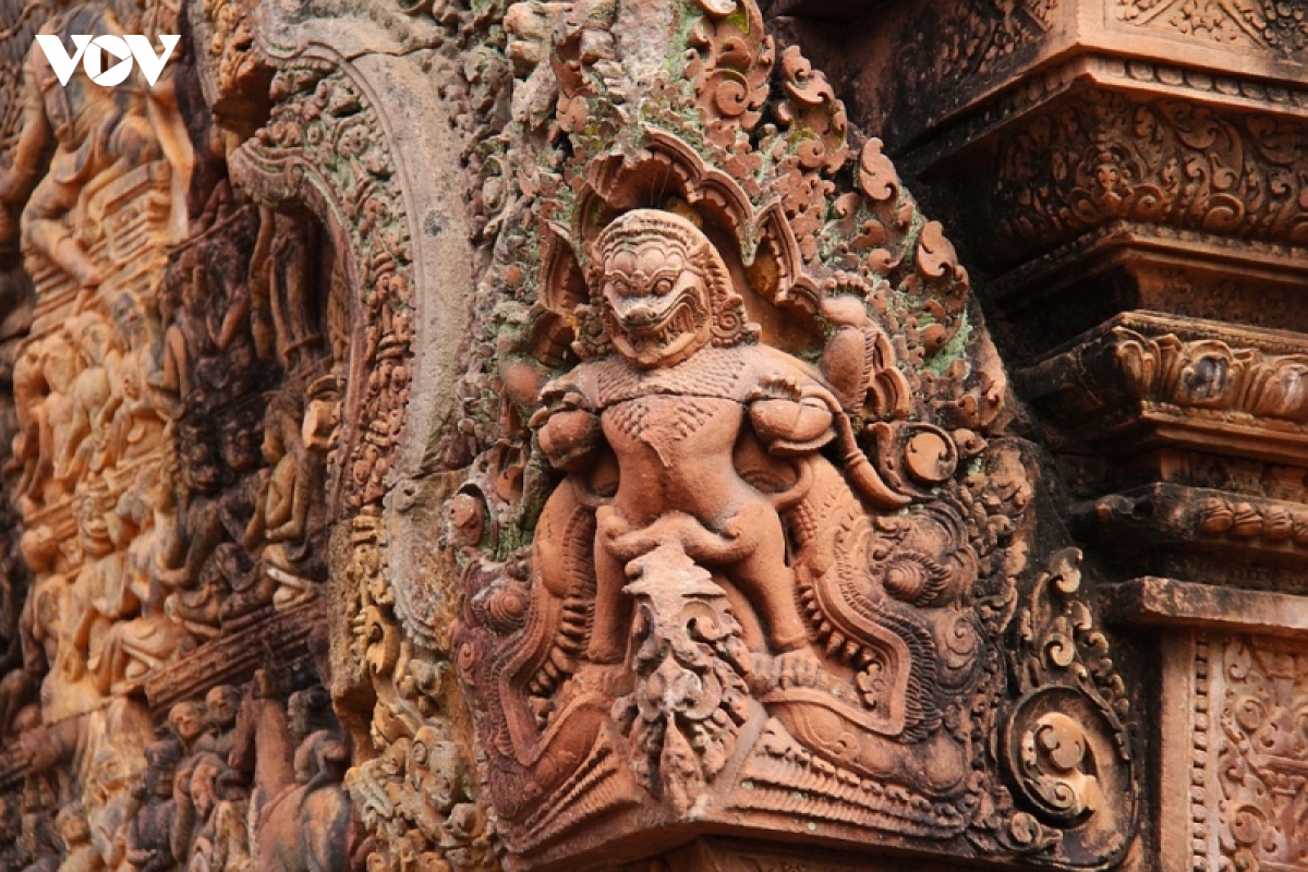 ngoi den banteay srei cua nhung nu chien binh de che angkor campuchia hinh anh 5