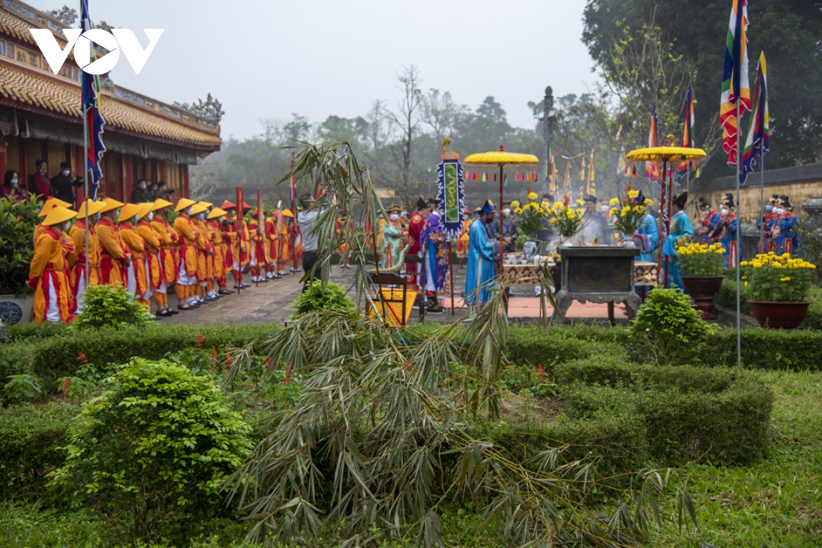 le thuong tieu - dung cay neu don tet tai hue hinh anh 1