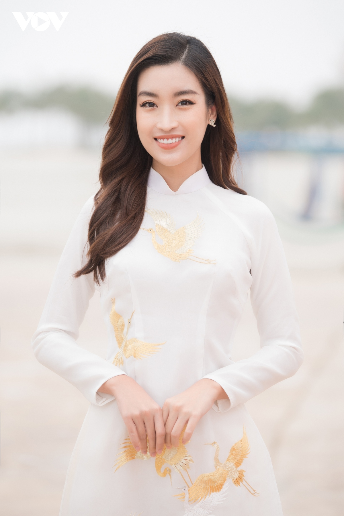 jennifer pham, mai ngoc khoe net diu dang voi ao dai ngoc han hinh anh 6