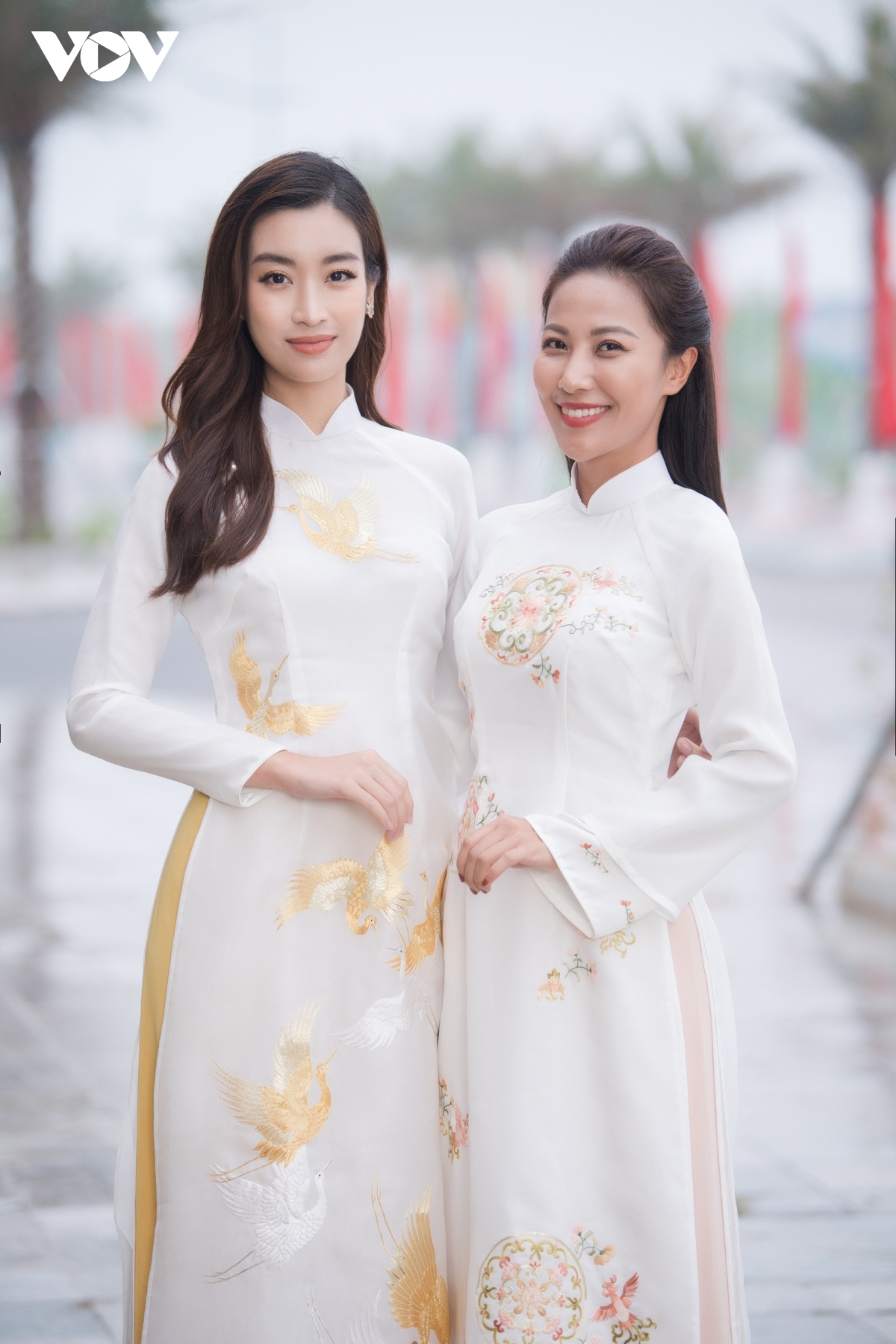 jennifer pham, mai ngoc khoe net diu dang voi ao dai ngoc han hinh anh 3