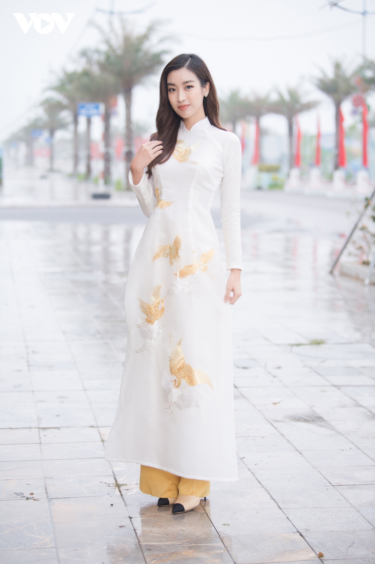 jennifer pham, mai ngoc khoe net diu dang voi ao dai ngoc han hinh anh 11