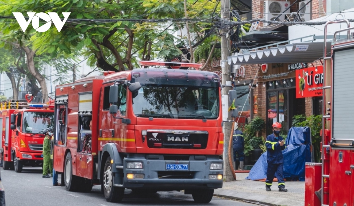 Đà Nẵng: Đầu năm kịp thời dập tắt đám cháy nhà hàng