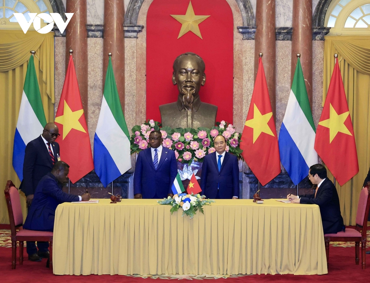 vietnam, sierra leone desire stronger all-around ties picture 3