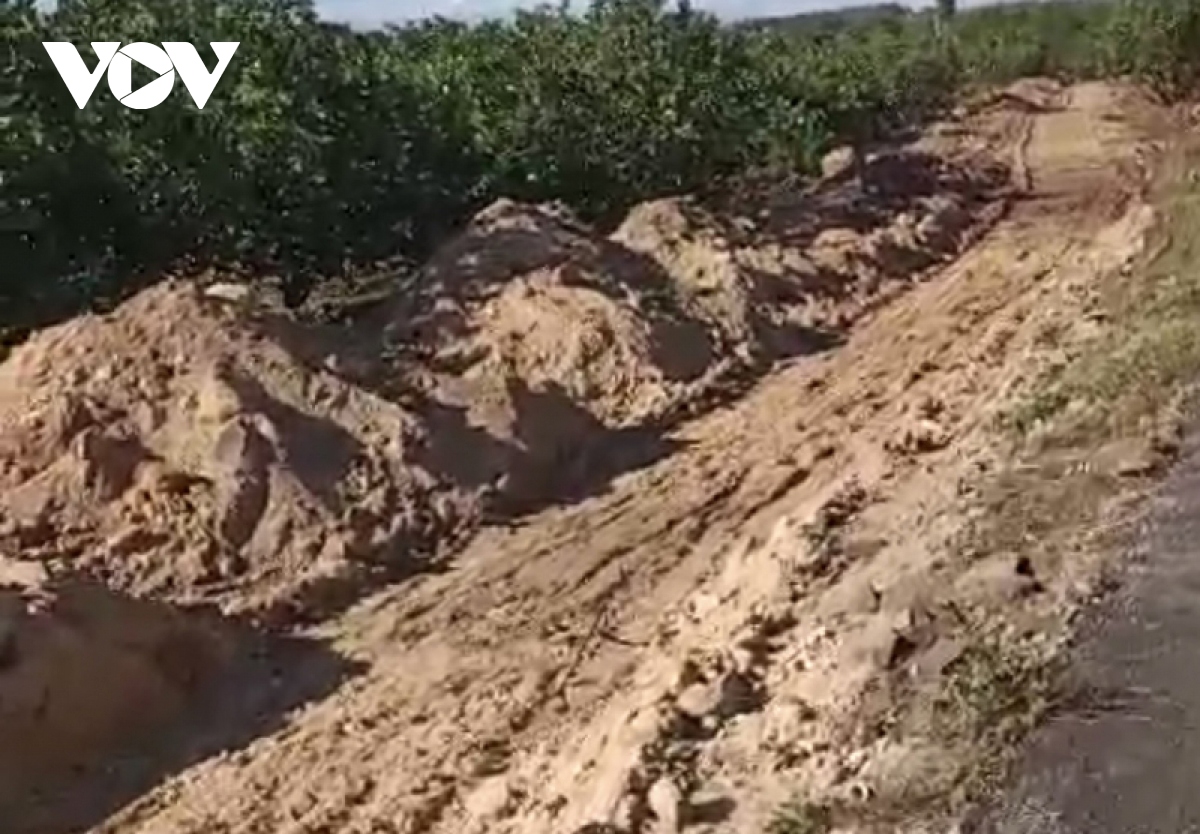 pha do hang loat duong giao thong hinh thanh tren dat nong nghiep o ba ria vung tau hinh anh 3